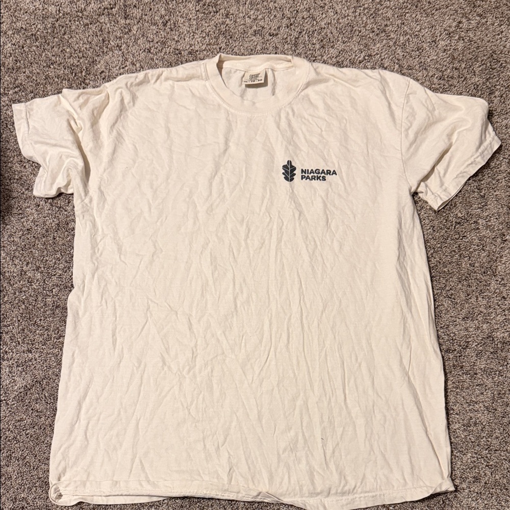 Comfort Colors Cream Niagara Parks Short Sleeve Tee